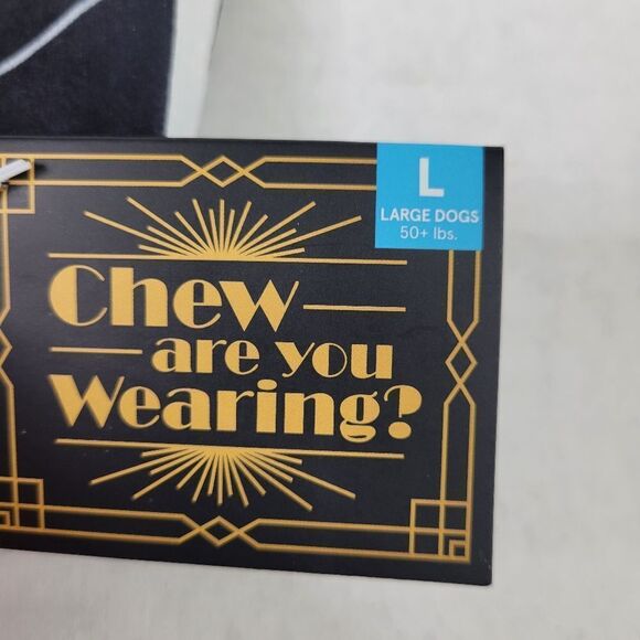 Behind The‎ Squeaks Wearable Crinkle Disk Squeaker Tuxedo Toy - Picture 5 of 5